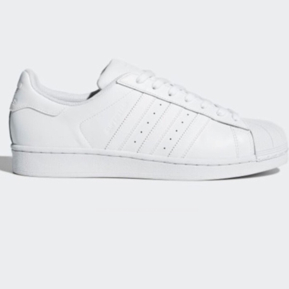 Women’s White Adidas All-Stars